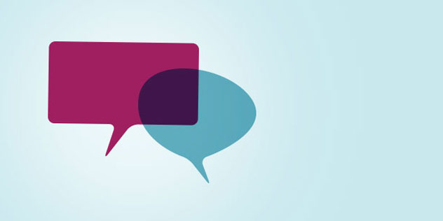 Das Bild zeigt Sprechblasen Sprechblasen,© iStockPhoto / frender